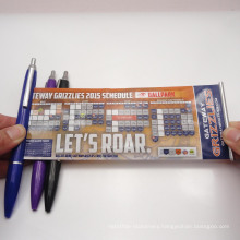 Promotional Advertisting Banner Pen, Pull out Calendar Flag Pen (XL-9116)